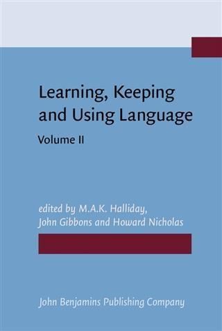 Produktbild: Learning, Keeping and Using Language