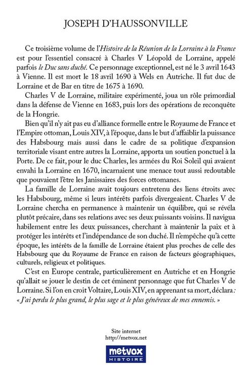 Produktbild: Histoire de la reunion de la