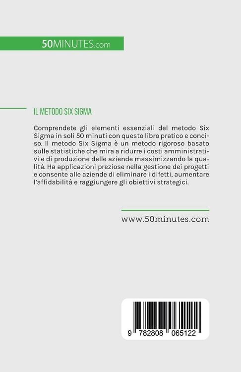 Produktbild: Il metodo Six Sigma