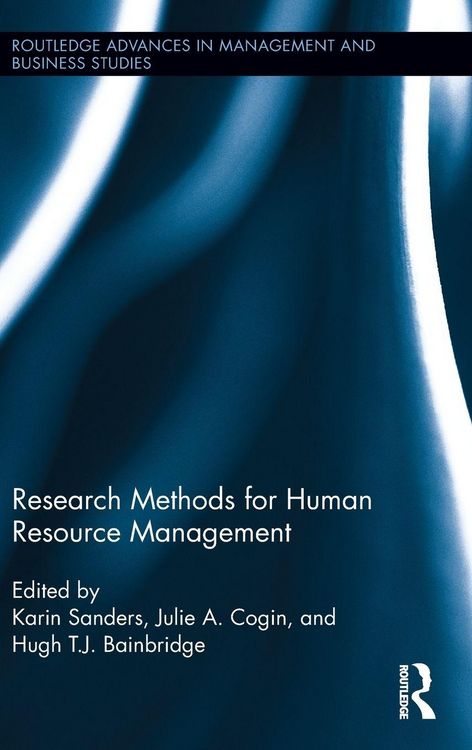 Produktbild: Research Methods for Human Resource Management