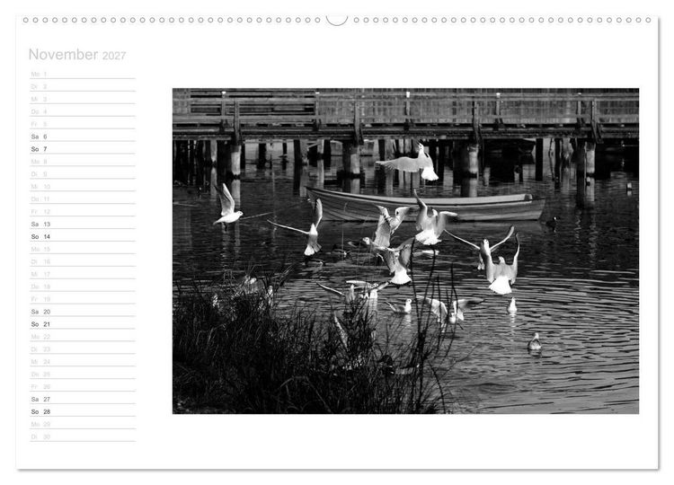Produktbild: Bilder vom See (hochwertiger Premium Wandkalender 2027 DIN A2 quer), Kunstdruck in Hochglanz