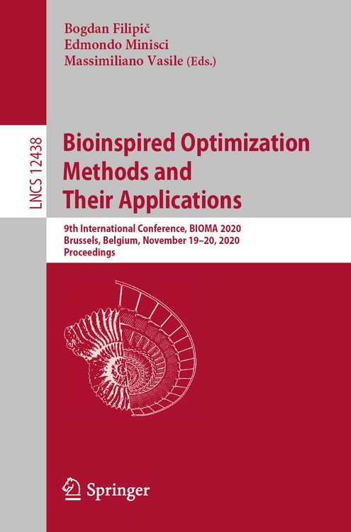 Produktbild: Bioinspired Optimization Methods and Their Applications