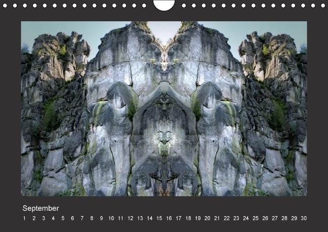 Produktbild: Spiegelwelten - die Externsteine (Wandkalender immerw&auml;hrend DIN A4 quer)
