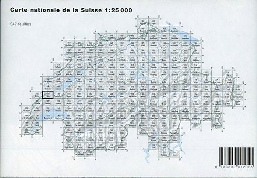Produktbild: Swisstopo 1 : 25 000 Orbe