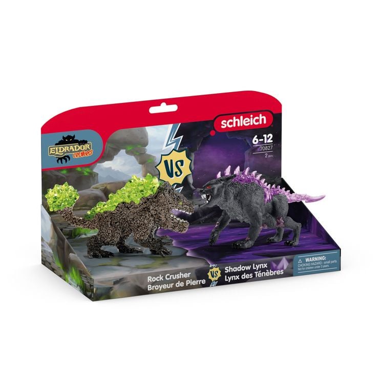 Produktbild: schleich&reg; 70827 Schattenluchs vs. Felsbrecher