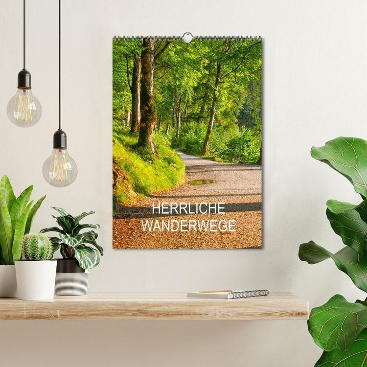 Produktbild: Herrliche Wanderwege (Wandkalender 2026 DIN A3 hoch), CALVENDO Monatskalender