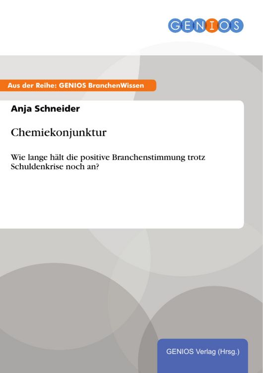 Produktbild: Chemiekonjunktur