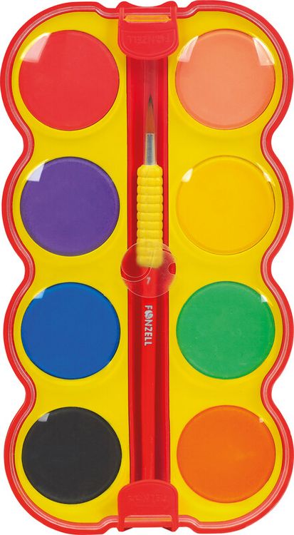 Produktbild: Deckfarbkasten 8 Farben