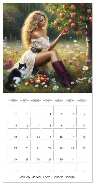 Produktbild: SENSUAL HARVEST (Wall Calendar 2026 12 &times; 12 Inch) CALVENDO 12 Month Wall Calendar