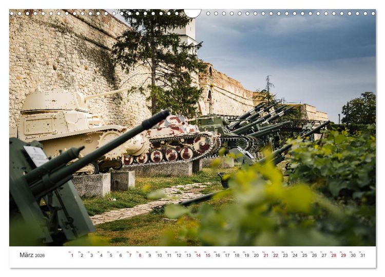 Produktbild: Serbien - Mosaikstein des Balkans (Wandkalender 2026 DIN A3 quer), CALVENDO Monatskalender