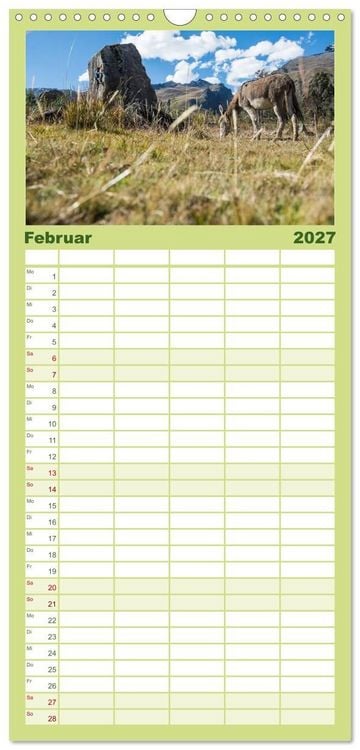 Produktbild: Familienplaner 2027 - Climbing Solutions - Bergsport weltweit mit 5 Spalten (Wandkalender, 21 x 45 cm) CALVENDO