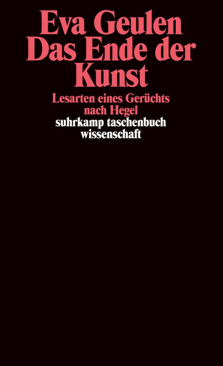 Produktbild: Das Ende der Kunst