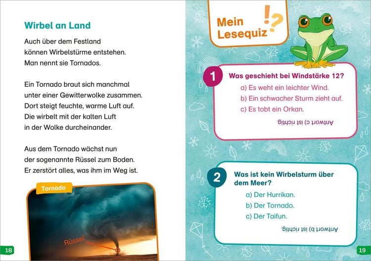 Produktbild: WAS IST WAS Erstes Lesen easy! Band 16. Wie wird das Wetter?