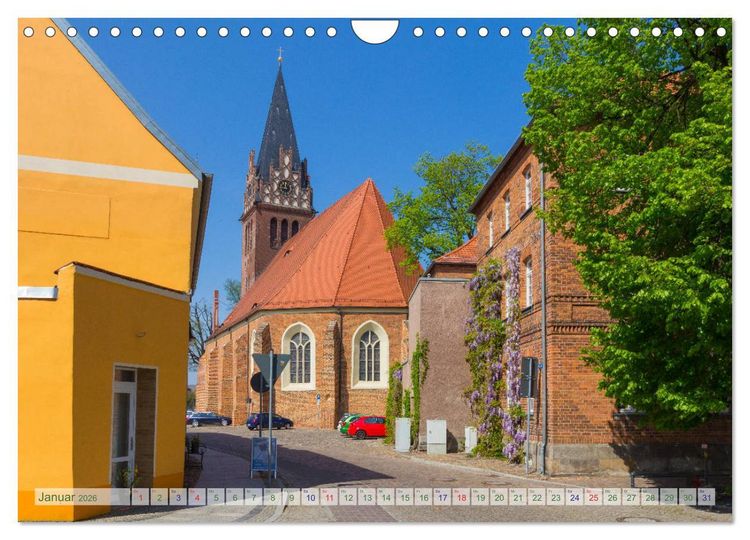 Produktbild: Bad Liebenwerda im Fr&uuml;hling (Wandkalender 2026 DIN A4 quer), CALVENDO Monatskalender