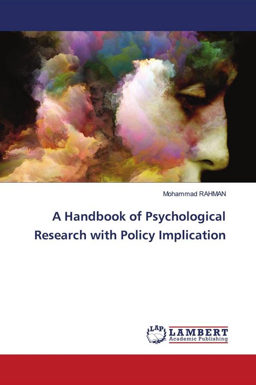 Produktbild: A Handbook of Psychological Research with Policy Implication