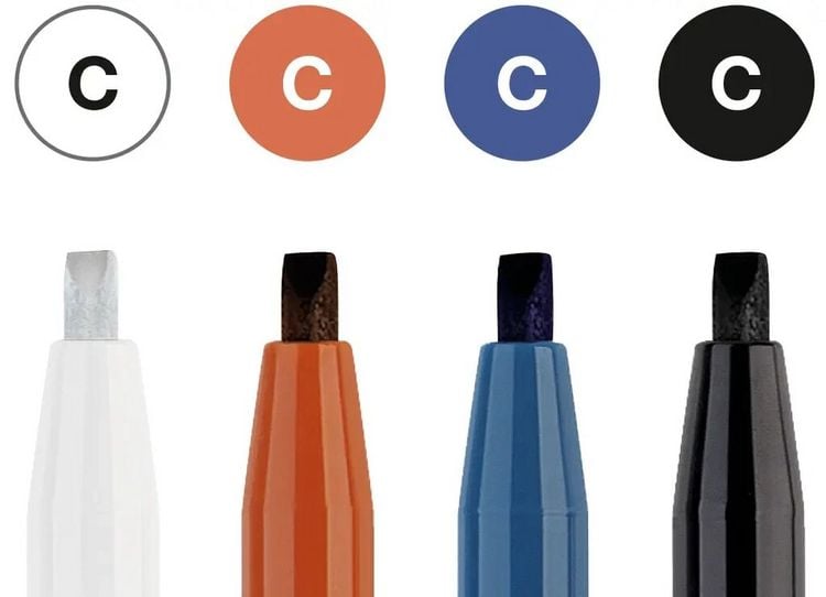 Produktbild: Faber-Castell Tuschestifte Pitt Artist Pens Calligraphy, 4er Etui