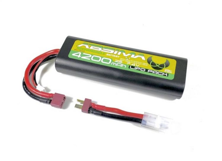 Produktbild: Absima Modellbau-Akkupack (LiPo) 7.4V 4200 mAh 25 C Hardcase T-Stecker