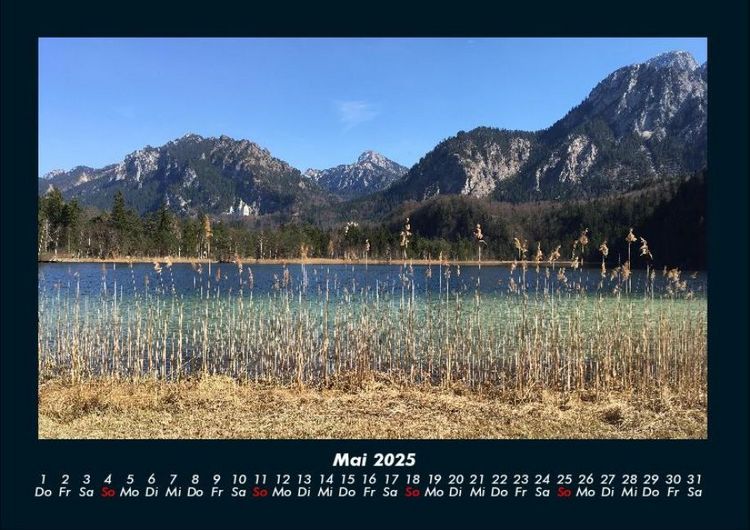 Produktbild: Naturlandschaften 2025 Fotokalender DIN A4