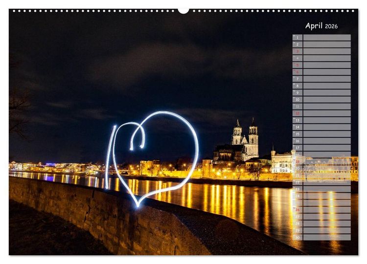 Produktbild: Der Magdeburger Dom 2026 (hochwertiger Premium Wandkalender 2026 DIN A2 quer), Kunstdruck in Hochglanz