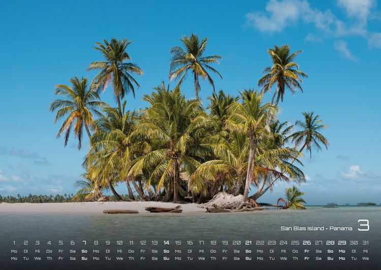 Produktbild: Inseln & Str&auml;nde - Pl&auml;tze zum Entspannen - 2027 - Kalender DIN A2