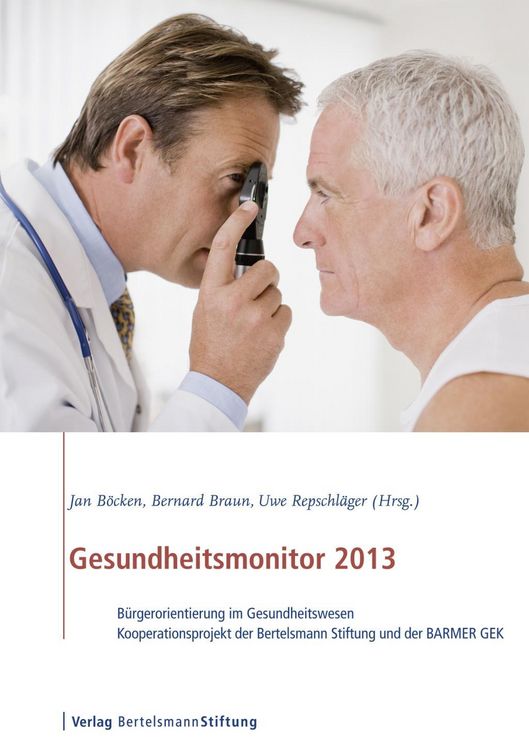Produktbild: Gesundheitsmonitor 2013