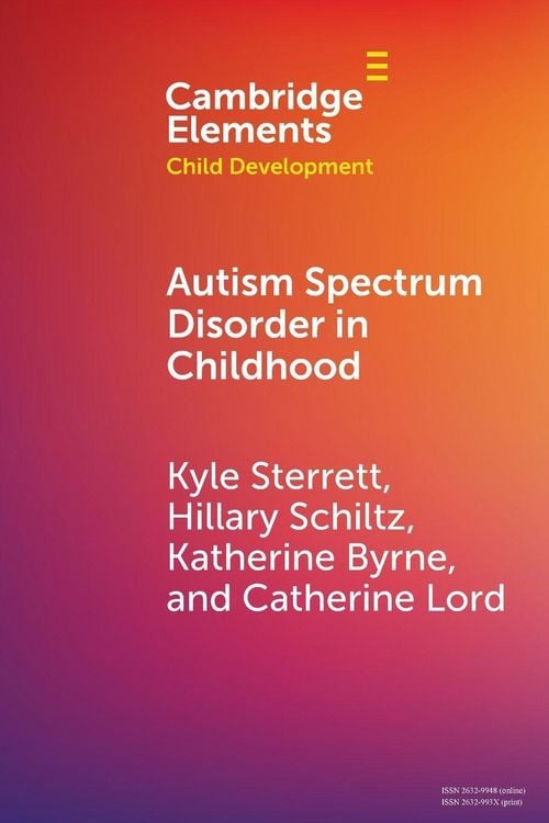 Produktbild: Autism Spectrum Disorder in Childhood