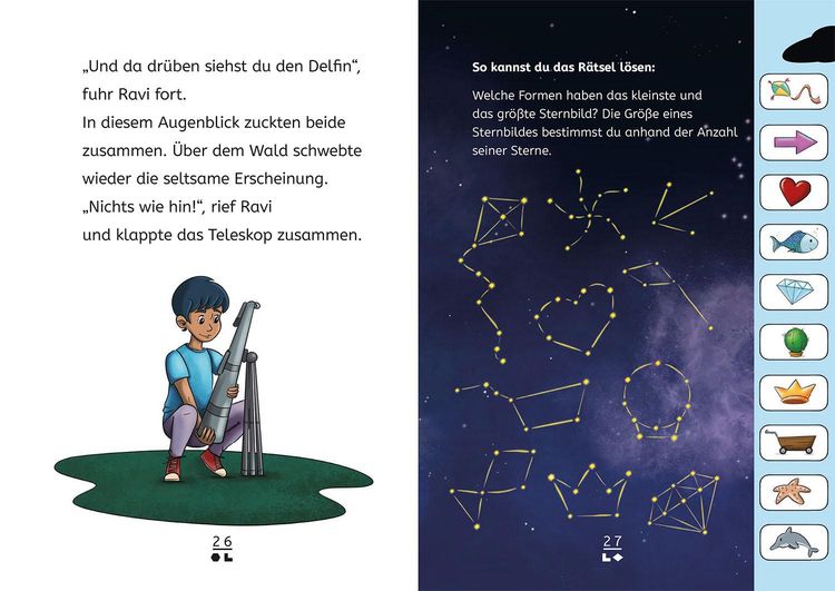 EXIT® - Das Buch, Bücherhelden 2. Klasse, Ufo in Sicht