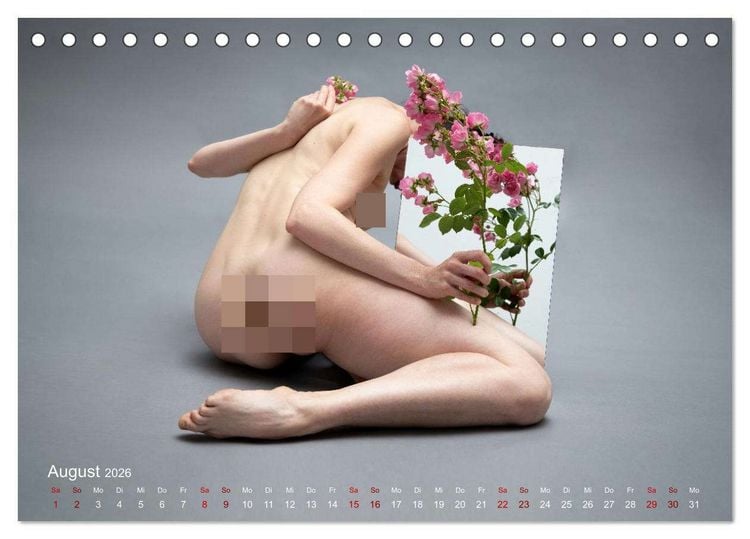 Produktbild: Spiegel-Spielereien (Tischkalender 2026 DIN A5 quer), CALVENDO Monatskalender