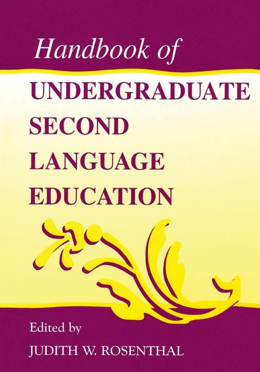 Produktbild: Handbook of Undergraduate Second Language Education