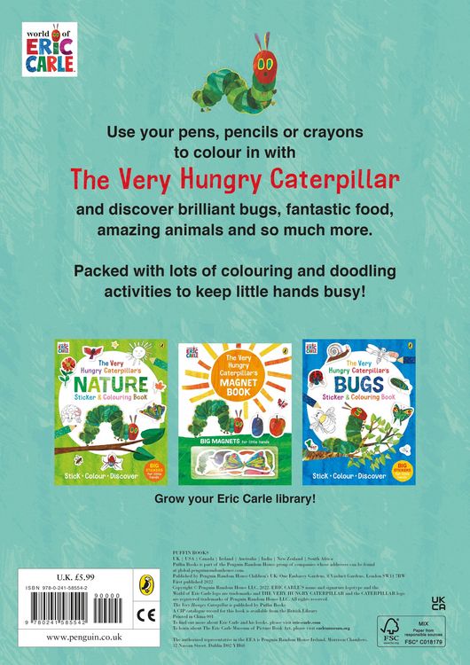 Produktbild: The Very Hungry Caterpillar's Very Big Colouring Book