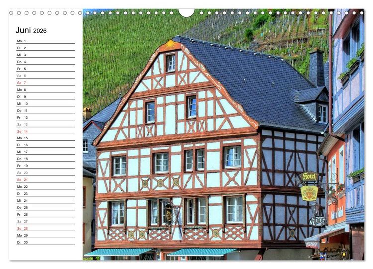 Produktbild: Eine Perle an der Mosel &ndash; Bernkastel-Kues (Wandkalender 2026 DIN A3 quer), CALVENDO Monatskalender