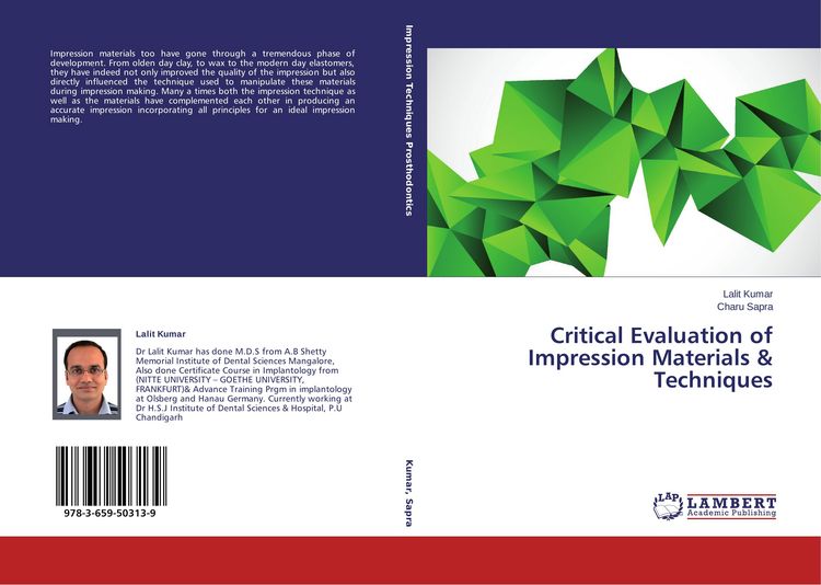 Produktbild: Critical Evaluation of Impression Materials & Techniques