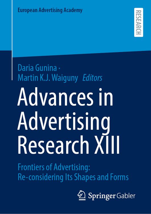 Produktbild: Advances in Advertising Research XIII