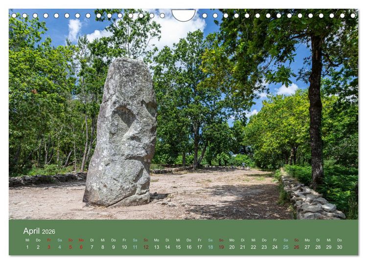 Produktbild: Mysteri&ouml;se Megalithen (Wandkalender 2026 DIN A4 quer), CALVENDO Monatskalender
