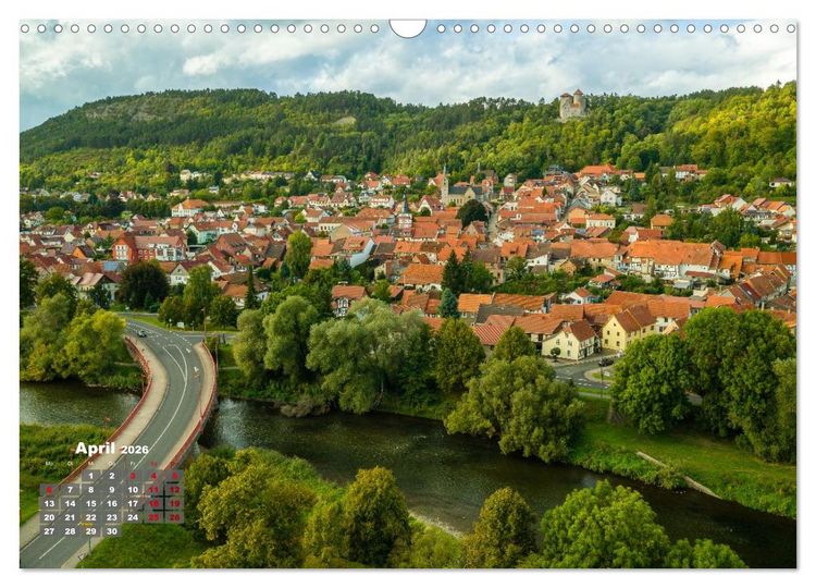 Produktbild: Die Werra in Hessen (Wandkalender 2026 DIN A3 quer), CALVENDO Monatskalender