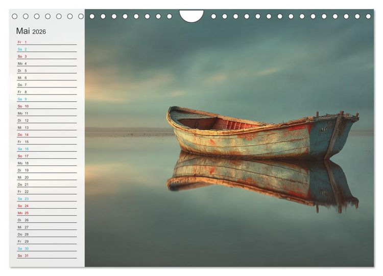 Produktbild: Im Fluss der Zeit (Wandkalender 2026 DIN A4 quer), CALVENDO Monatskalender