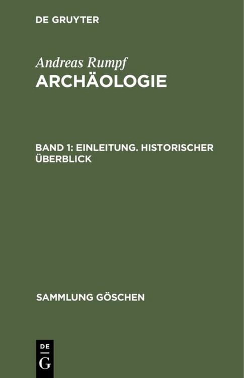 Produktbild: Einleitung. Historischer &Uuml;berblick