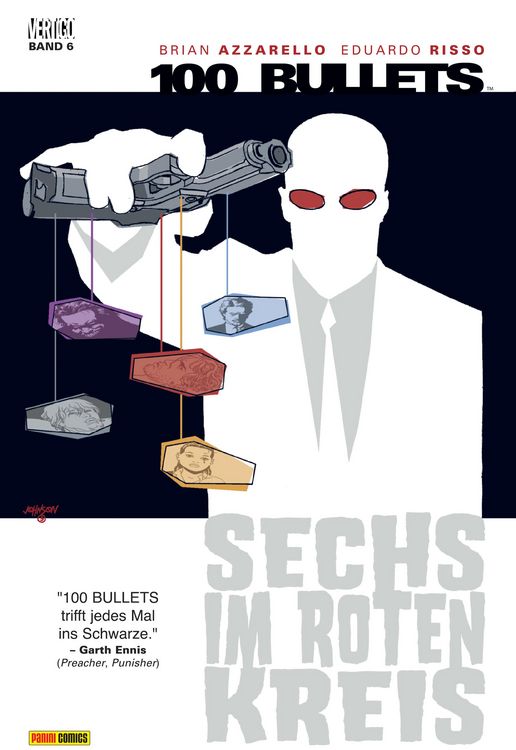 Produktbild: 100 Bullets, Band 6 - Sechs im roten Kreis