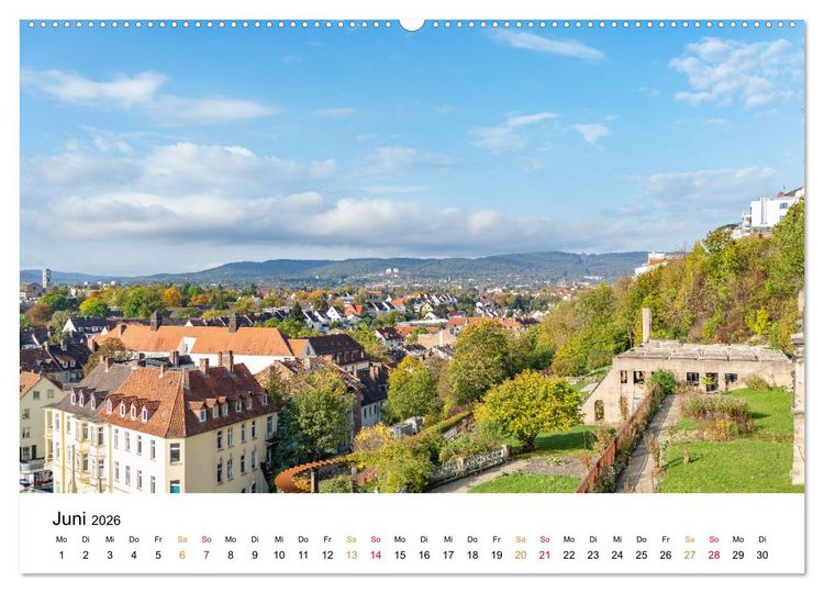 Produktbild: Kassel - wundersch&ouml;ne Stadt in Nordhessen (Wandkalender 2026 DIN A2 quer), CALVENDO Monatskalender