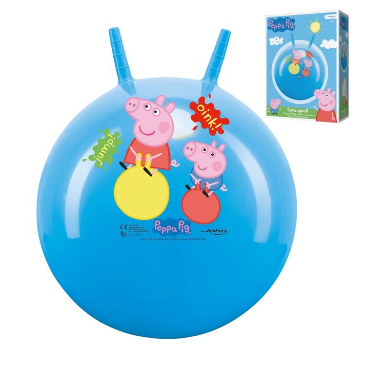 Produktbild: John Sprungball Peppa Pig mit 2 Griffen &Oslash;40-50cm