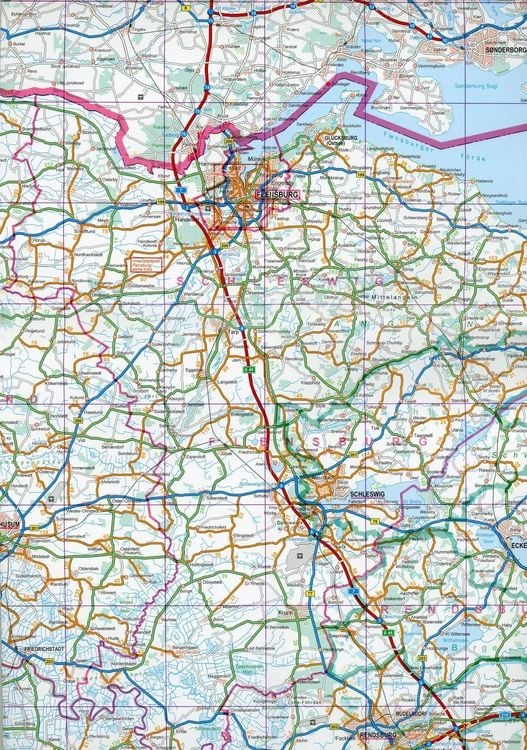Produktbild: &Uuml;bersichtskarte Schleswig-Holstein 1:250 000