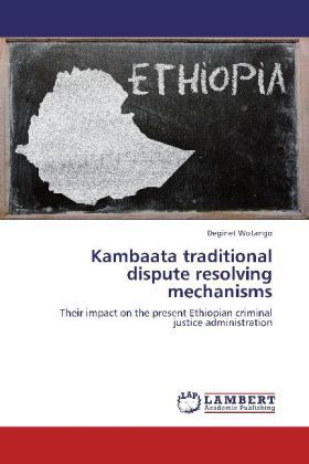 Produktbild: Wotango, D: Kambaata traditional dispute resolving mechanism