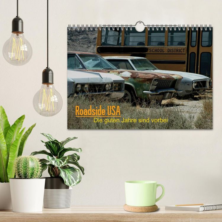 Produktbild: Roadside USA - Die guten Jahre sind vorbei (Wandkalender 2026 DIN A4 quer), CALVENDO Monatskalender