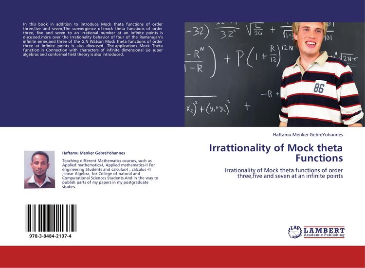 Produktbild: Irrattionality of Mock theta Functions
