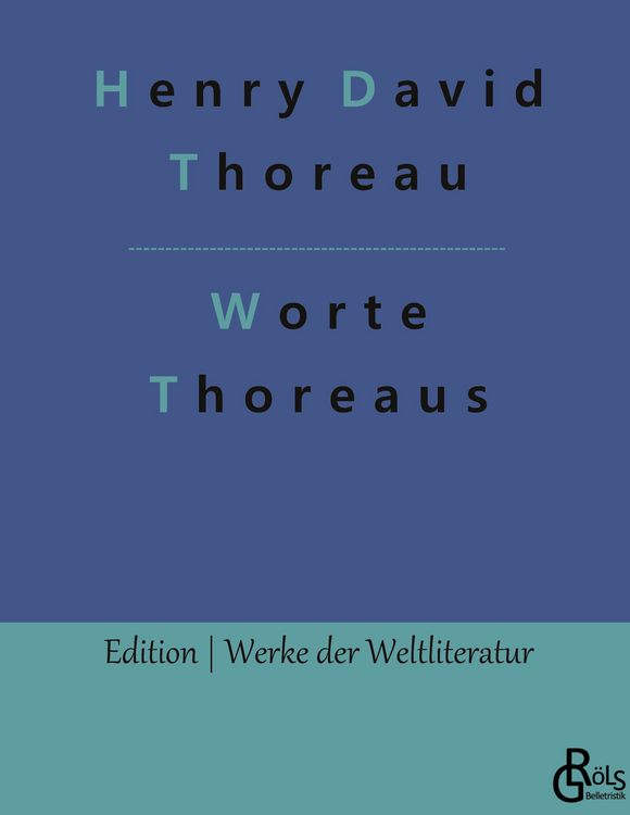 Produktbild: Worte Thoreaus