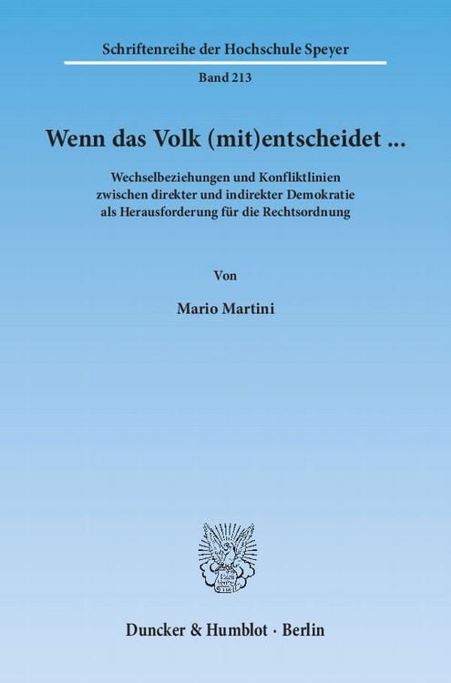 Produktbild: Martini, M: Wenn das Volk (mit)entscheidet ...