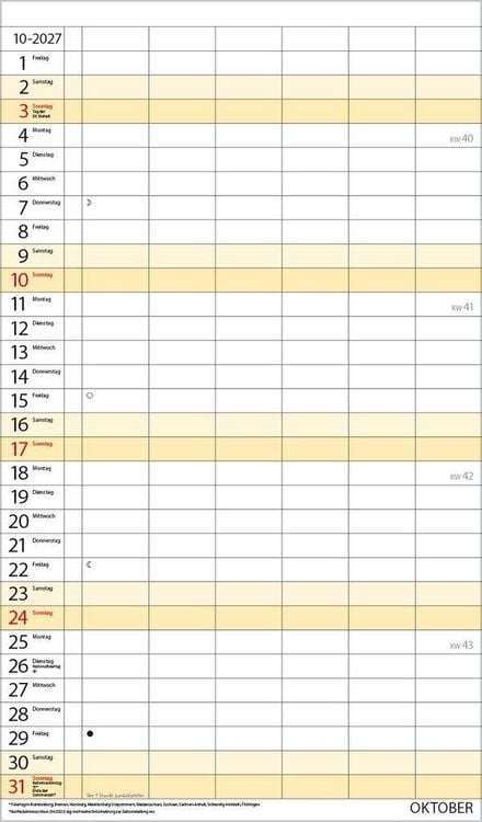 Produktbild: XL Familienplaner 2027