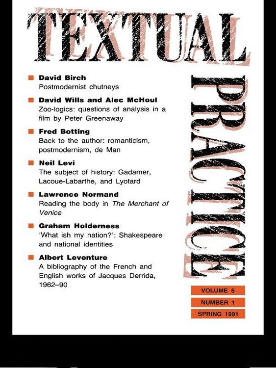 Produktbild: Textual Practice