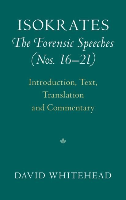Produktbild: Isokrates: The Forensic Speeches (Nos. 16-21)