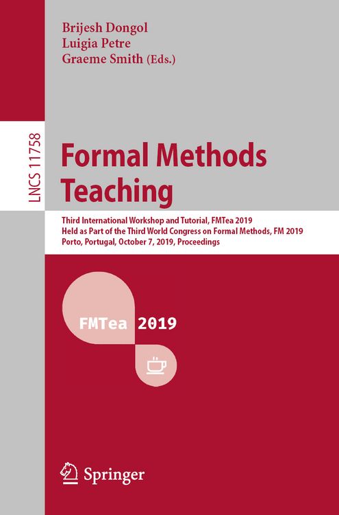 Produktbild: Formal Methods Teaching